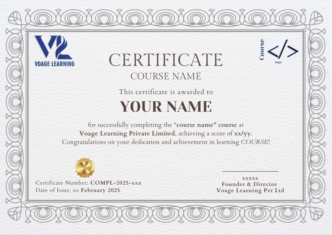 Certificate Seal